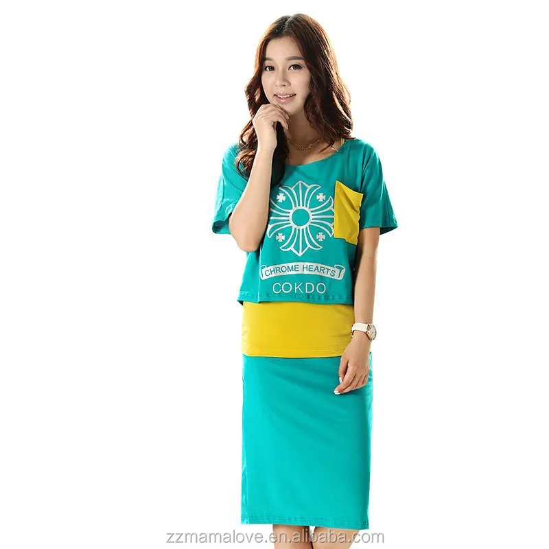 Wholesale NEW Intertube back sweat absorbing maternity nursing dress breastfeeding dress+Camisole+Clothes 3 piece size M L XL