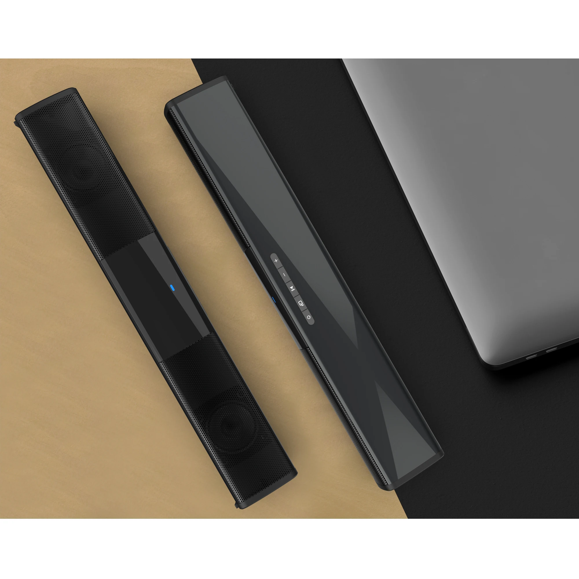 Bluetooth 5.0 Sound Bar small Wireless Bluetooth Home Theater TV Soundbar Portable 3D Stereo Speaker With FM TF USB for smart TV