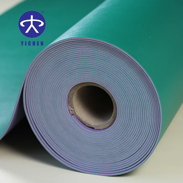 Wholesale 3.5mm Plastic Flooring PVC Floor for Badminton Court Mat