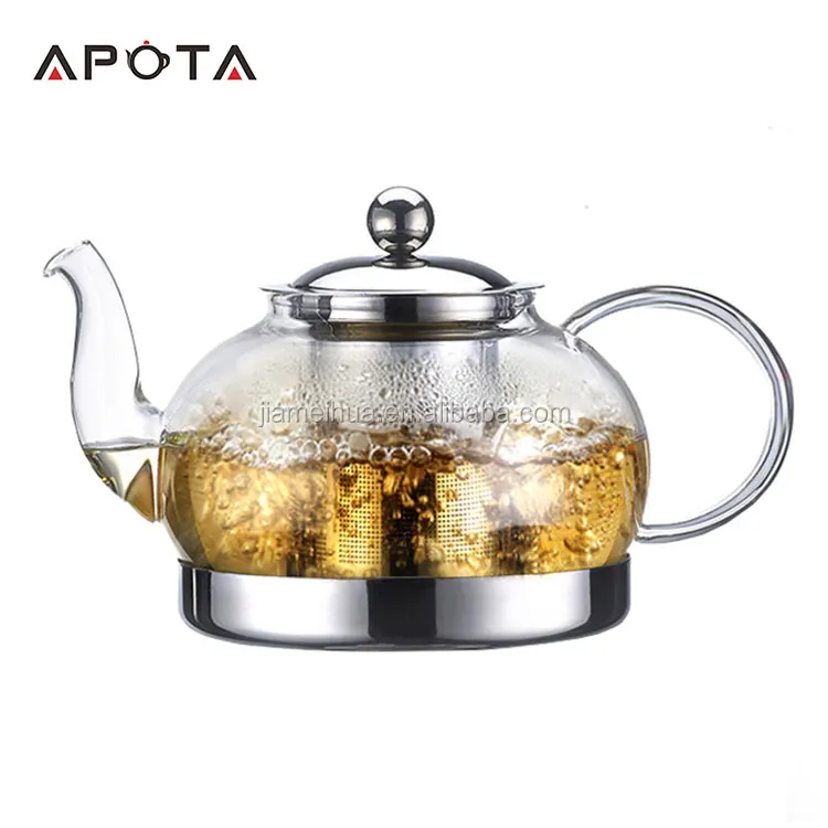 hot sell glass induction glass kettle