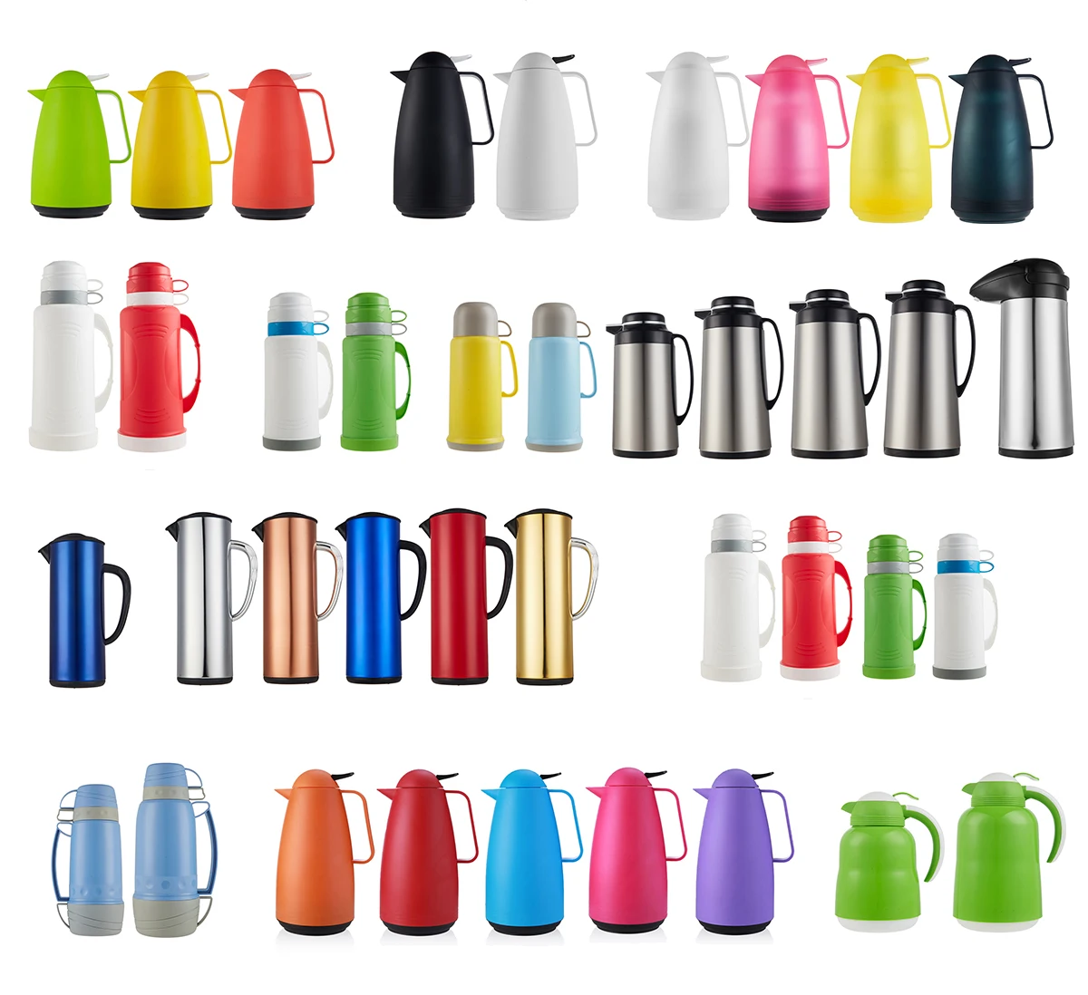 Coffee Pot & Thermos Stainless Steel Glass Thermo Vacuum Flask