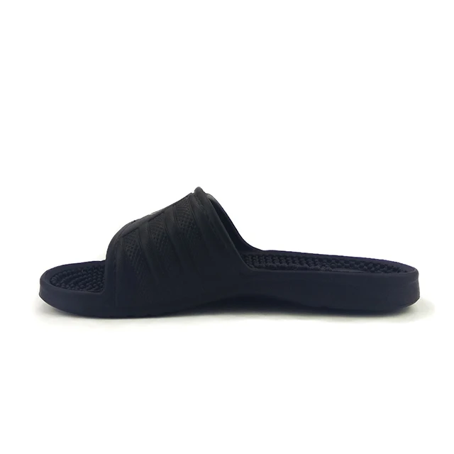 Greatshoe China manufacturer slide sandal custom logo,comfortable massage slipper men slide sandal