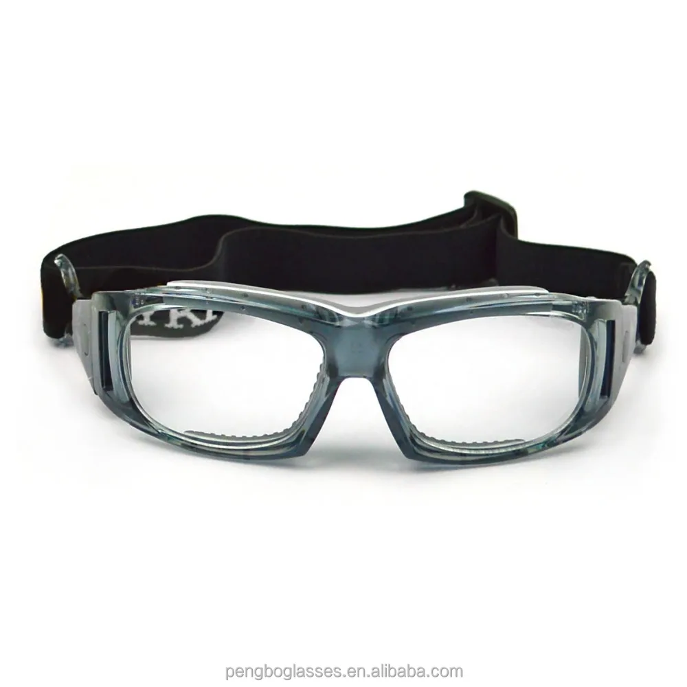 Professional Protective Basketball Glasses with flexible strap for Ball Sports