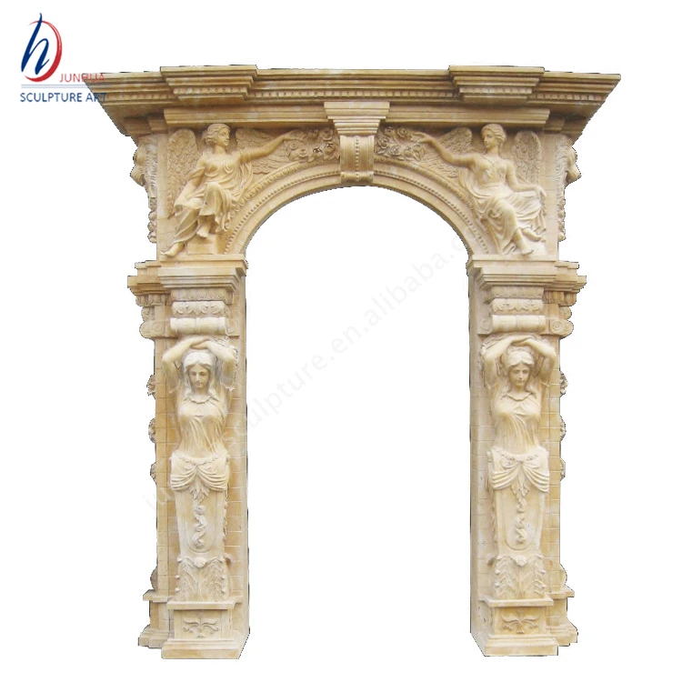 High Quality Natural Marble Decorative Door Frame Design for Sale