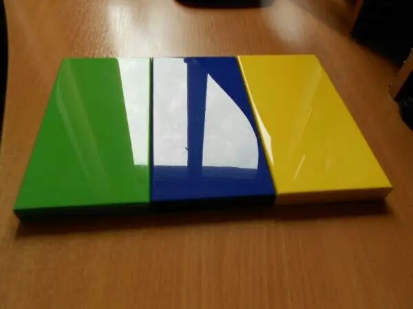 MDF with Melamine paper UV High Glossy Laminating Coating Line