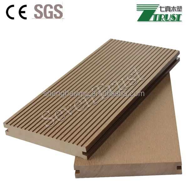 Размещения заказа на сумму более 20 мм толщина Новый co-штранг-прессования wpc ламинированный деревянный настил для использования на открытом воздухе