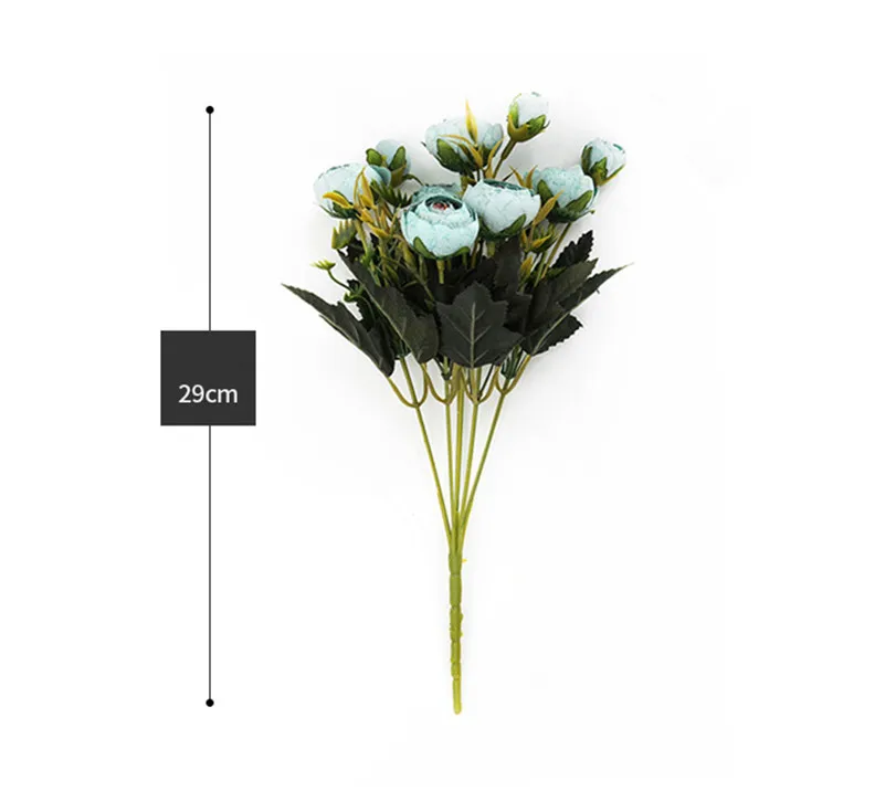 Artificial Flowers peony flores fleur artificielles Camellia for Home christmas decoration Flower bouquet