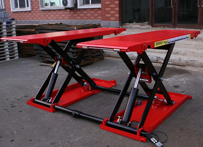 Super Thin Scissor Car Lift MT-ML3000ES