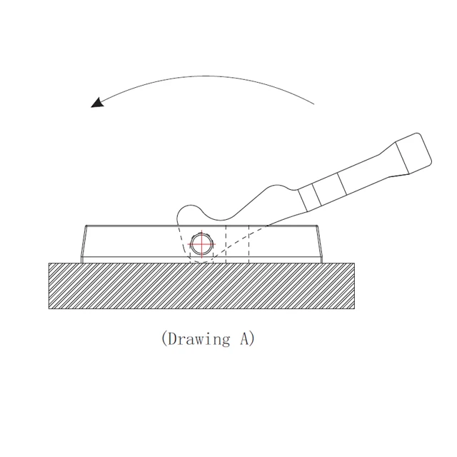 
High quality small Portable lifting magnets for thin metal sheet with handle 