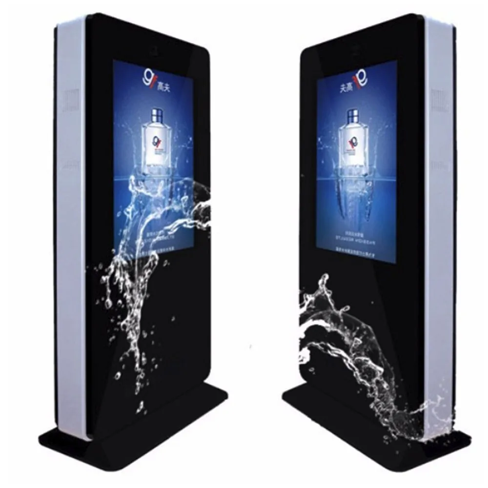 
Customized high brightness outdoor lcd advertising touch kiosk full outdoor kiosk 