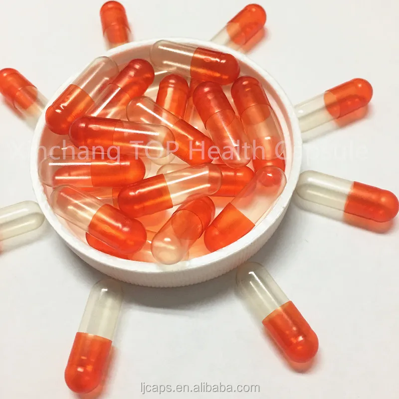 size 1 empty hard vegetable capsule