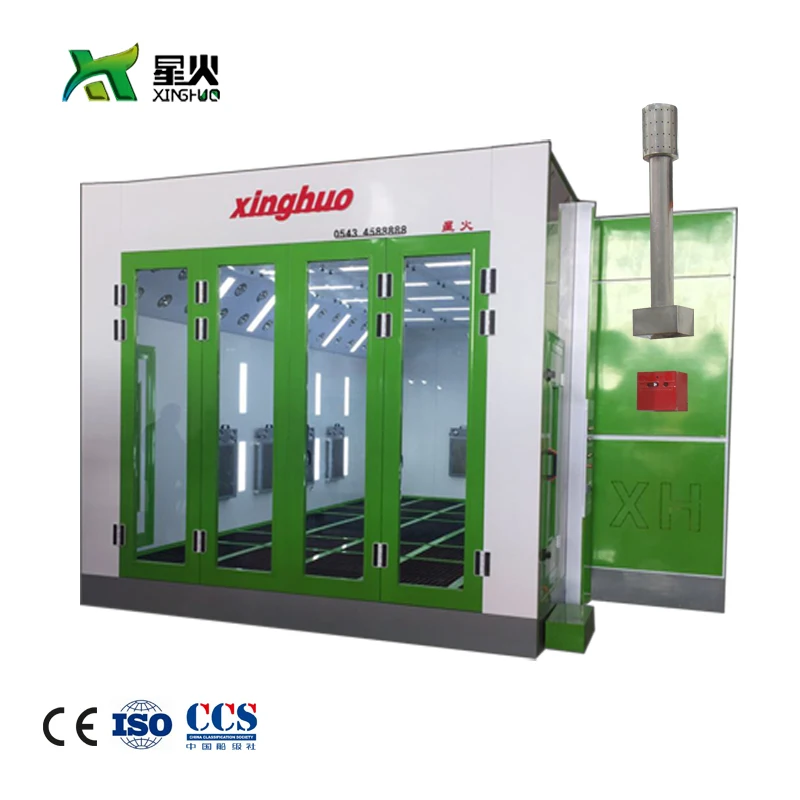 durable automatic portable car paint booth with CE certification