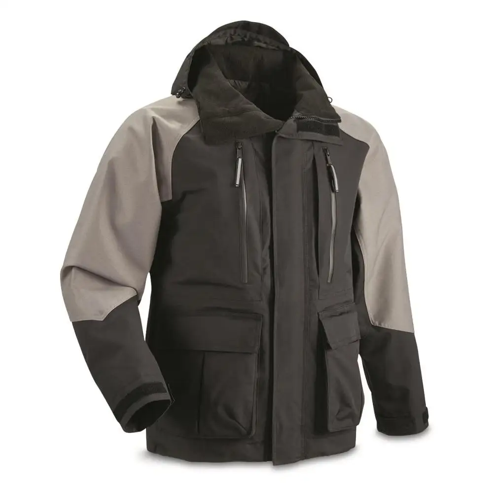 High Quality Men Functional Thick Short Rian Coat For Winter