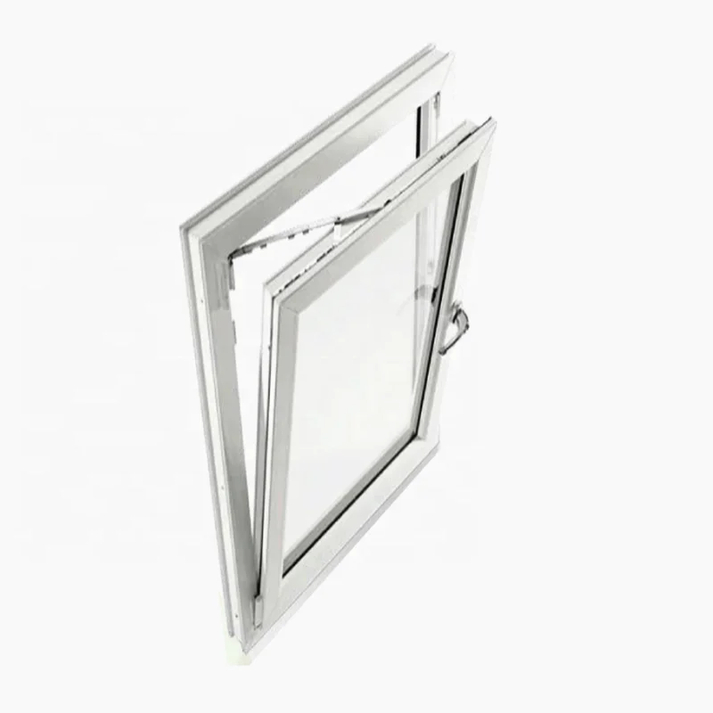 German Style PVC Tilt And Turn Windows With Hinges And Hardware