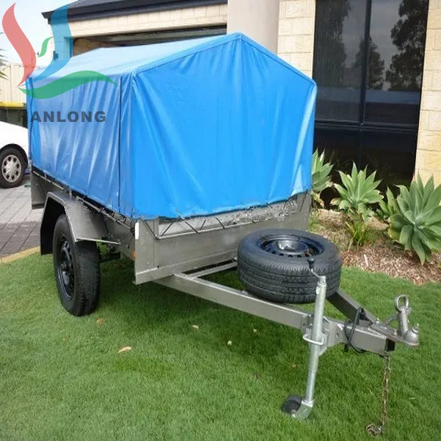 Automatic sliding cover made of PVC tarpaulin for dump truck Trailer cover