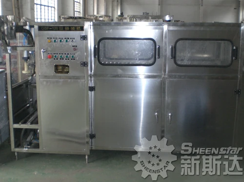 60bph - 100bph 5 Gallon Barrel Water Bottling Filling Machine (QGF-100)