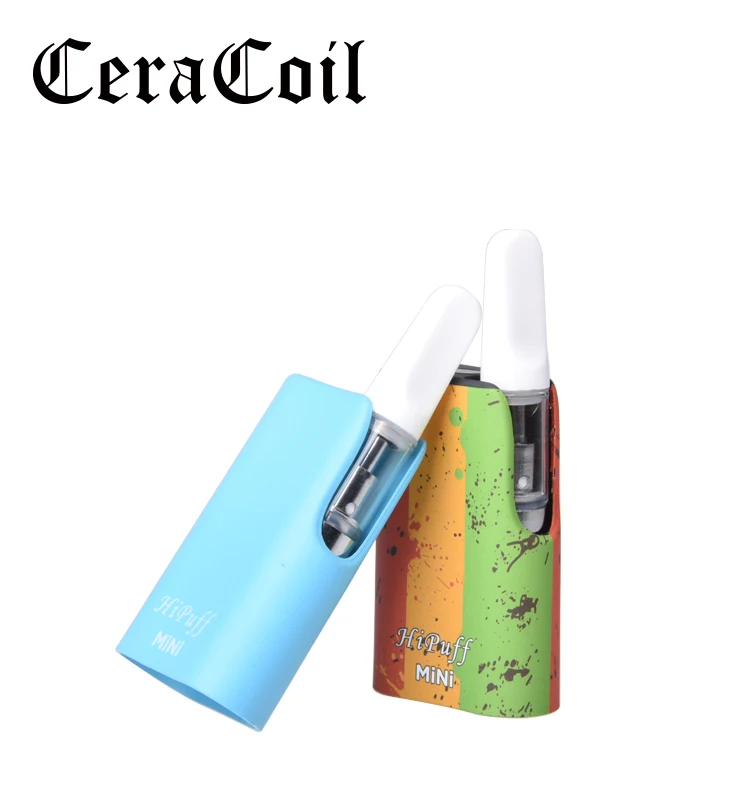 
New innovative products Glass cbd thick oil cartridge 0.5ml rechargeable cbd oil vape pen 