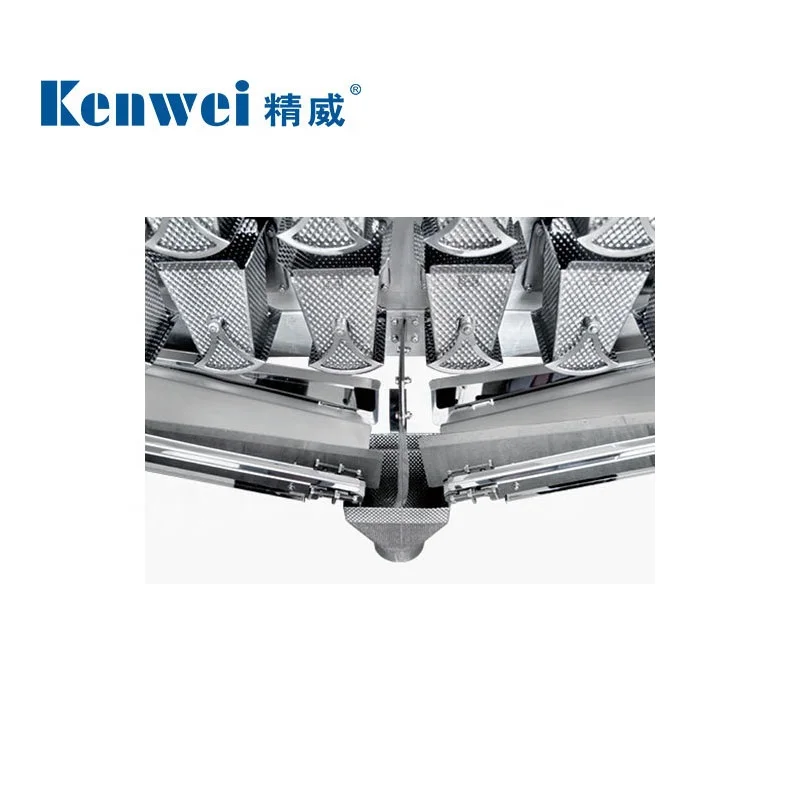 8 Heads Three Layers Combination Weigher for Sticky Food Multihead Weigher Packaging Machine Plastic,wood Packaging