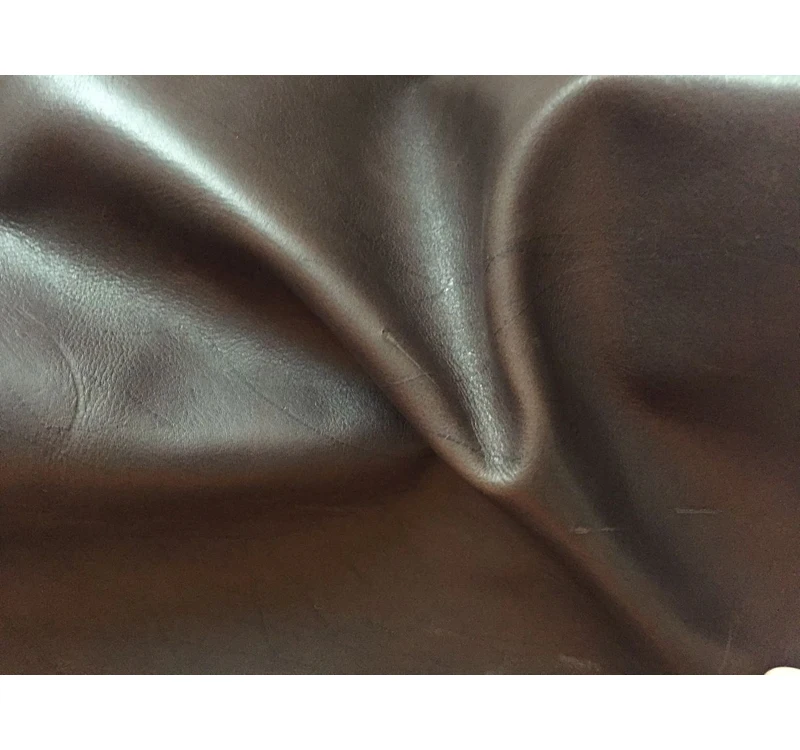 Натуральный анилиновой кожи с Crazy Horse эффект из нубука из натуральной коровьей кожи скрывает