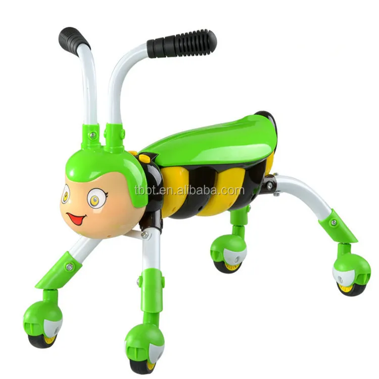 
HANGZHOU BIGBANG Baby Outdoor Toy Twist Swing Bee Honeybee Baby Kick Scooter 
