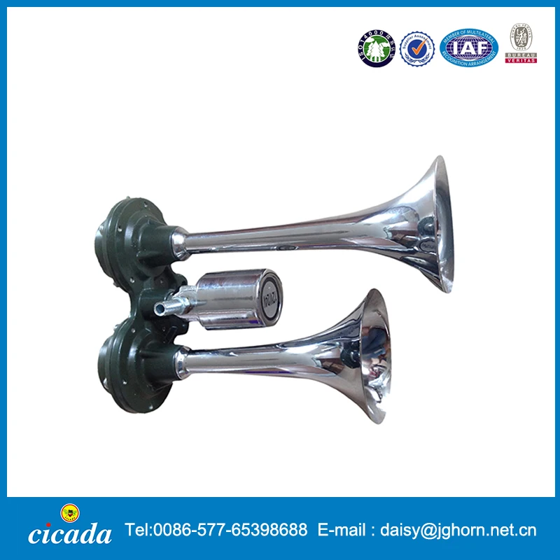 Super Loud Dual Trumpet Train Truck Air Horn