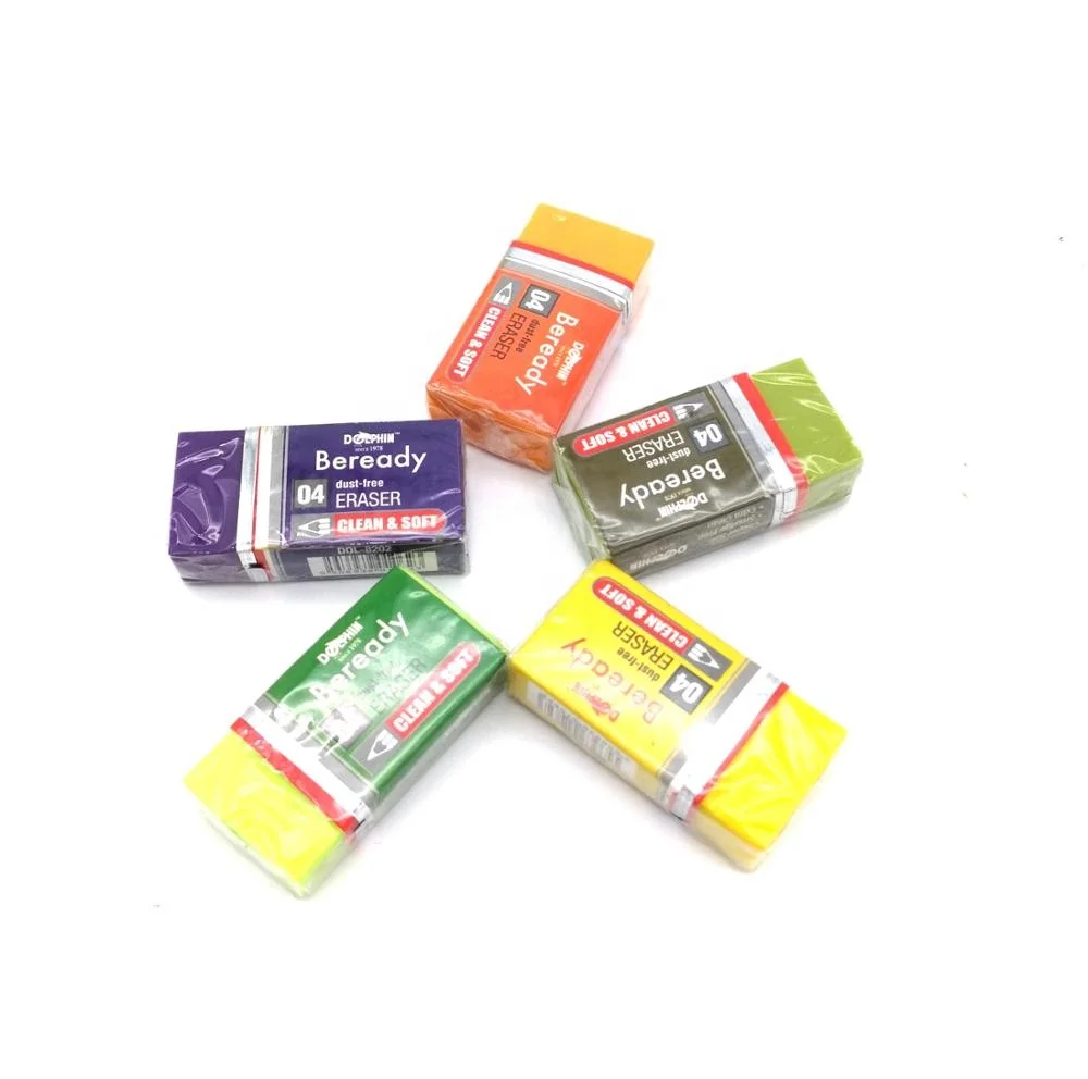 2019 professional office colorful eraser for school students correction