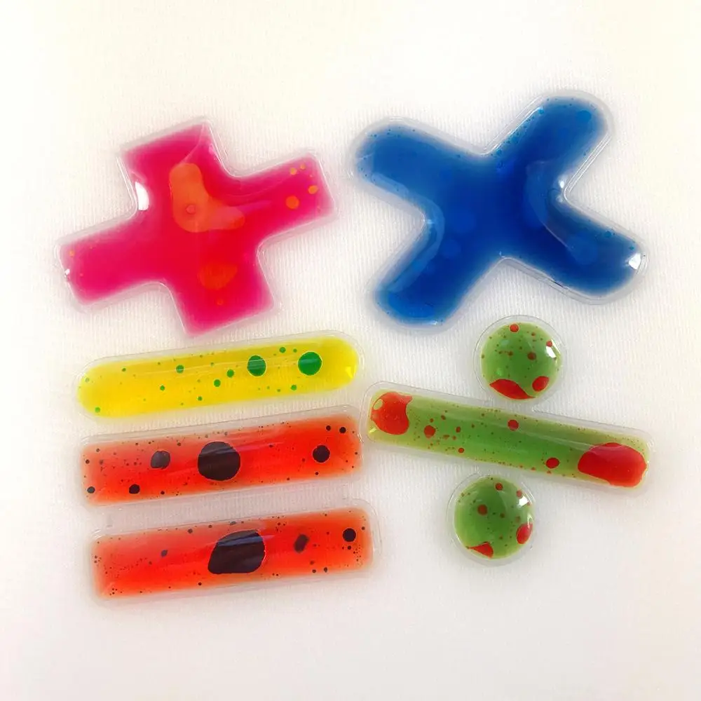 Набор жидких математических символов для школьных канцелярских принадлежностей детей