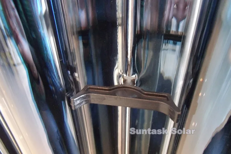 Suntask SHC heat pipe solar collector with CPC reflector