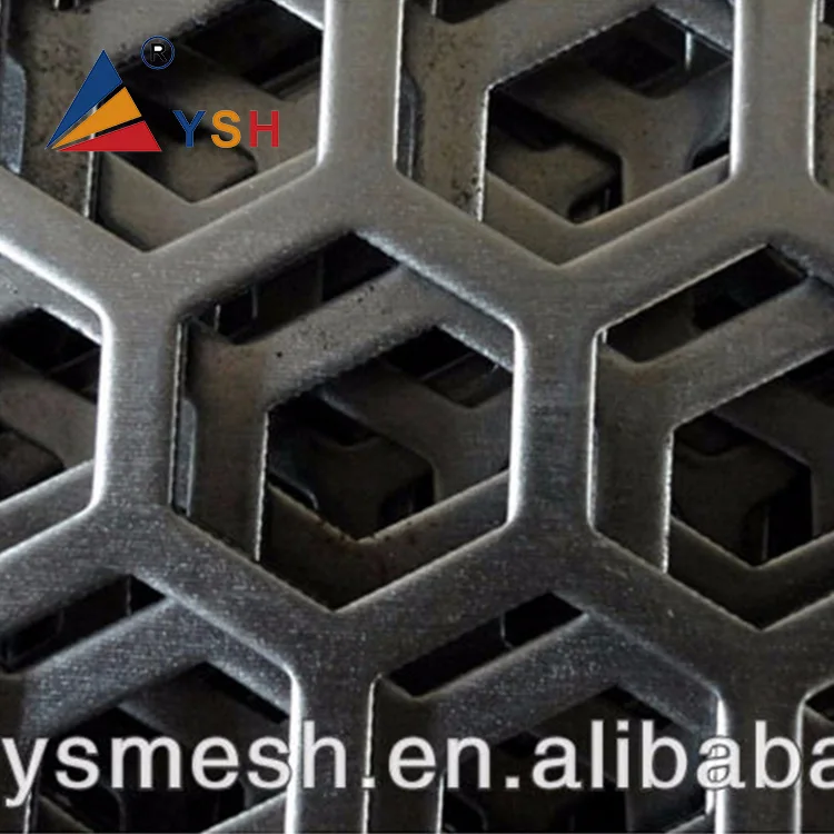 2018 Alibaba hot sale hexagonal perforated metal sheet, perforated metal mesh plate, perforated sheet metal supplier malaysia