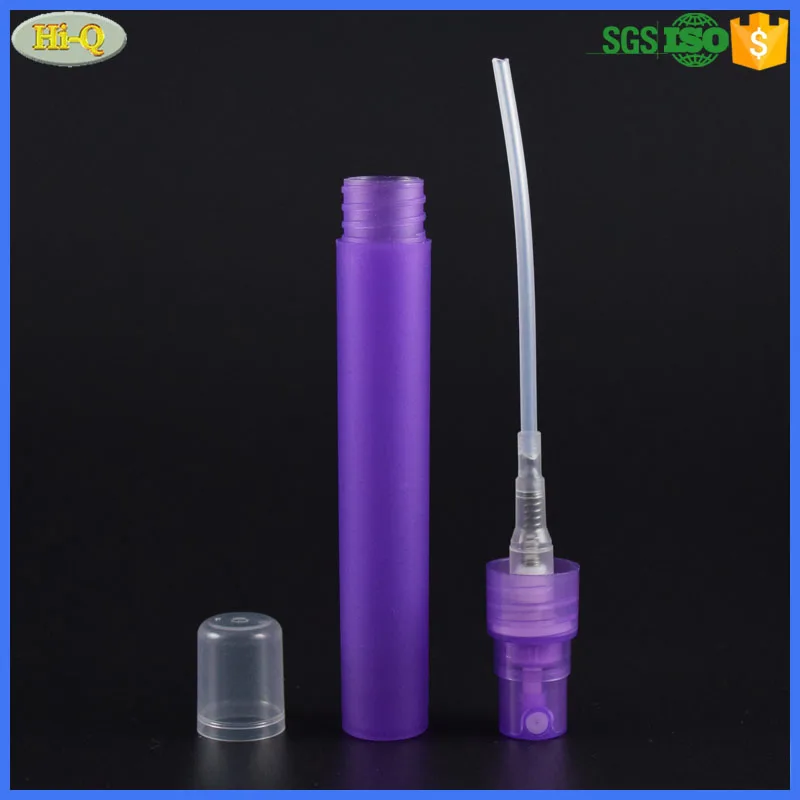 PP pocket pen hand sanitizer spray purple blue frosted 10ml perfume pen spray from manufacturer