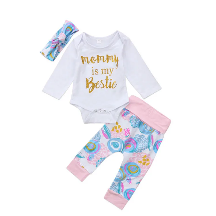 
2019 Manufacturer Fashion Wholesale Baby Romper Set Newborn 