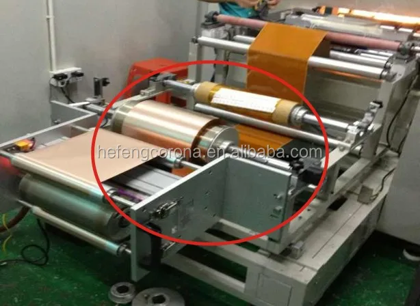 Silicone sleeve corona treater for coating machine