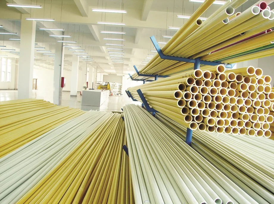 High Strength Anti-corrosion UV Proof FRP Pipe Fiberglass Tube Sea Farming Support Pole