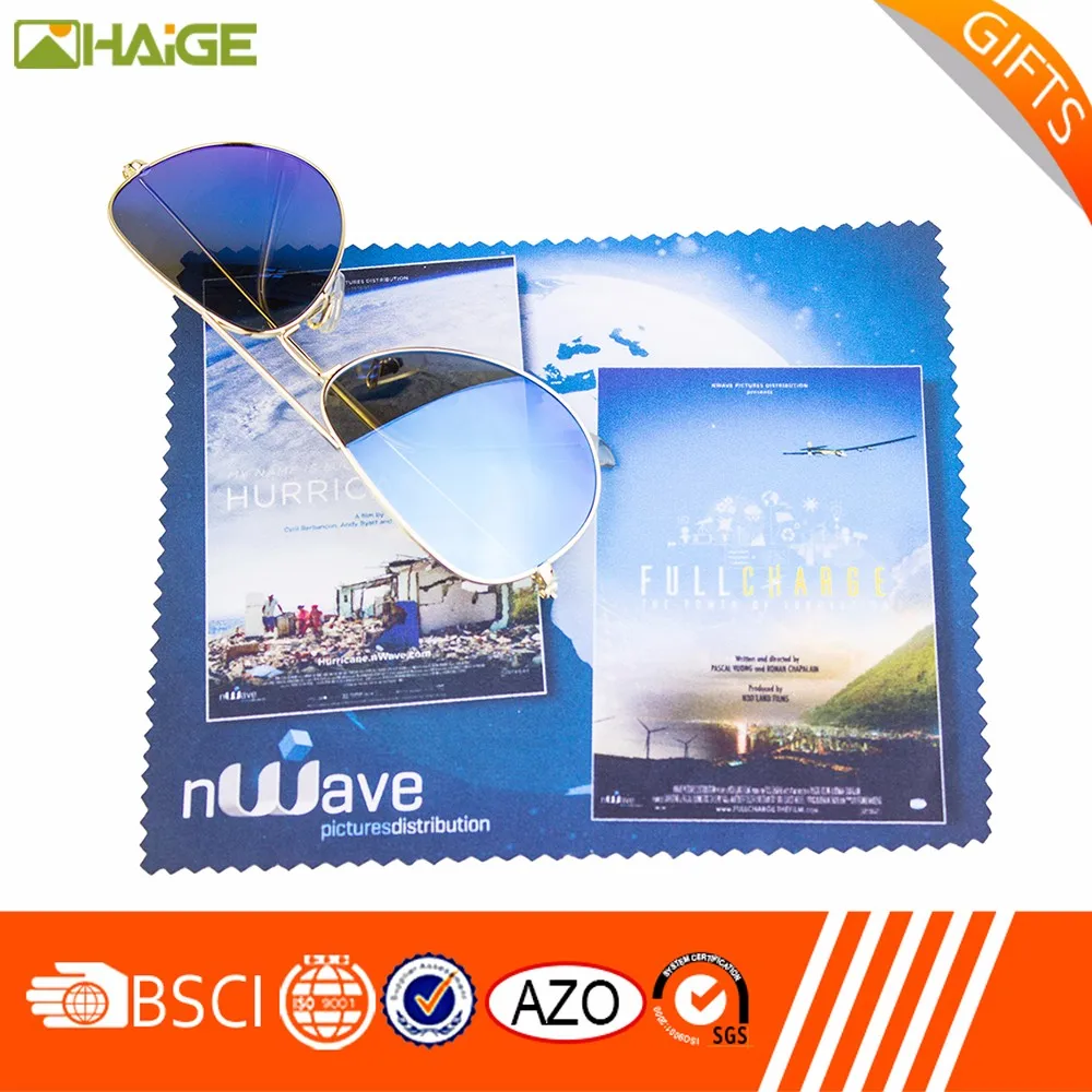 Customized adhesive microfiber cleaner cloth with good service