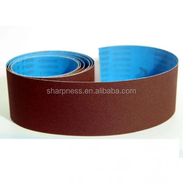 Sharpness waterproof abrasive belt GXK61 for making levigation and oil grinding sand belt