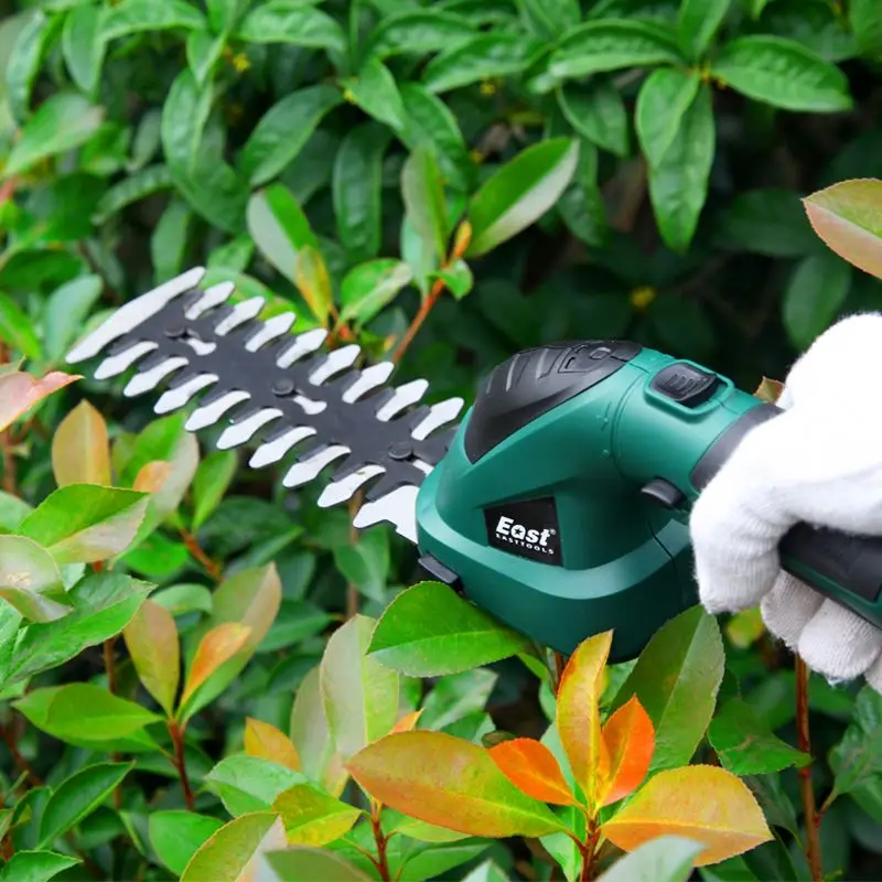 
EAST 7.2V Shrub Shear And Edging Shear Grass Trimmer Mini Scissors Grass hedge Trimmer electric grass shear 