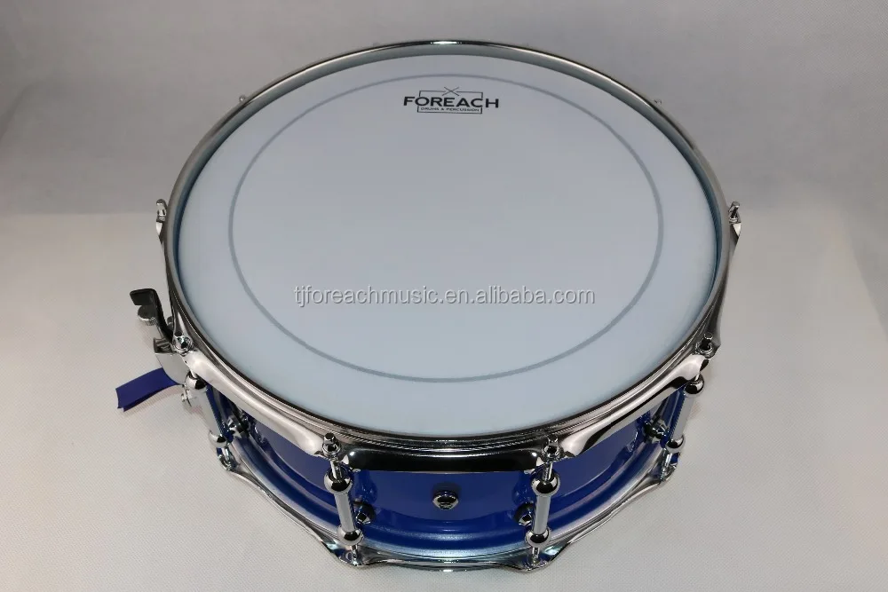 
Seamless Blue Acrylic Snare Drum 14