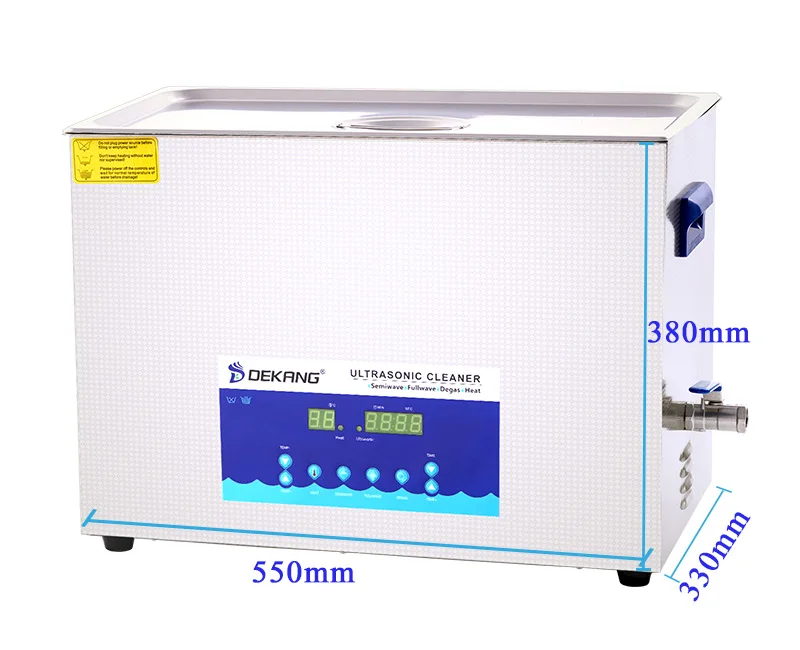Ультразвуковая машина для очистки слепых деталей, регулируемая мощность и двойная частота для мытья автомобильных деталей