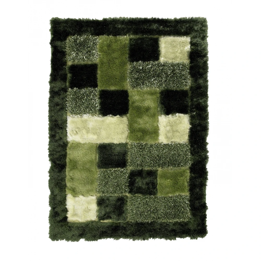 Hand tufted modern design area tianjin shaggy carpet rug