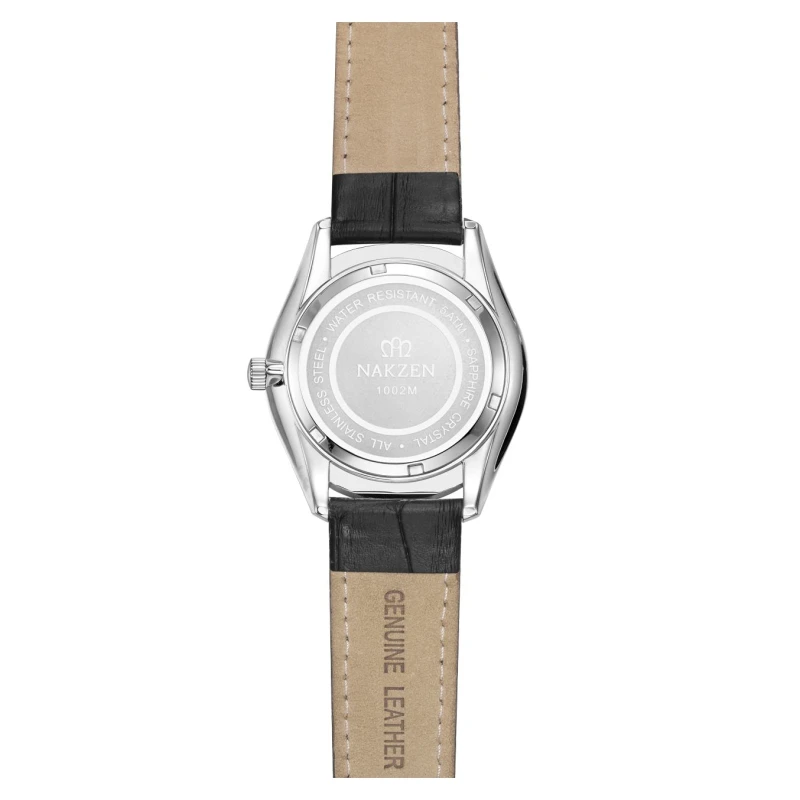 Sapphire glass watch Italy leather 10ATMwater resistant japan miyota 9015  watch Automatic