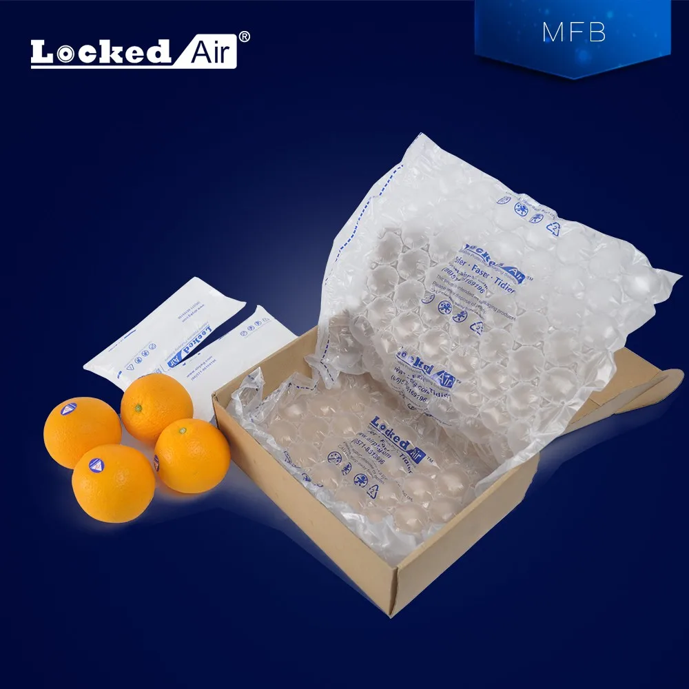 Factory supply air filling rate 95% strong anti-shocking custom air cushion bubble bags