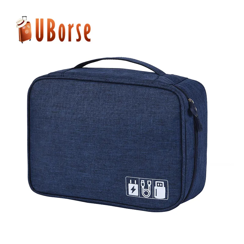 
New multi-function travel digital storage organizer bag for data cable hard disk power bank 
