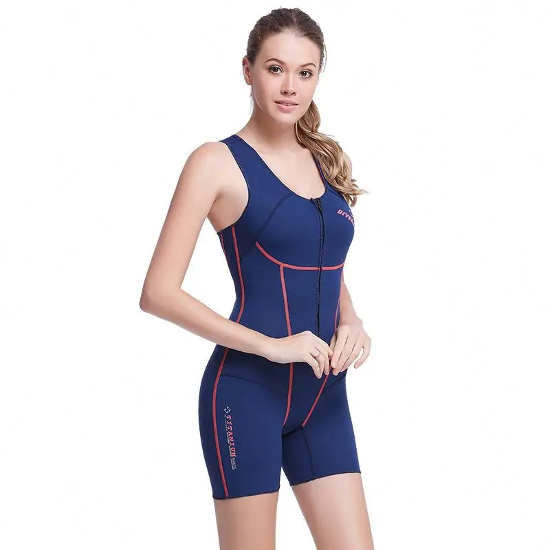 
Men and Women Short Diving Suit Swimsuit Man 