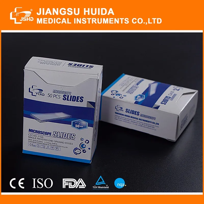 Горячие продажи 7101 матовый микроскоп подготовлен слайд-