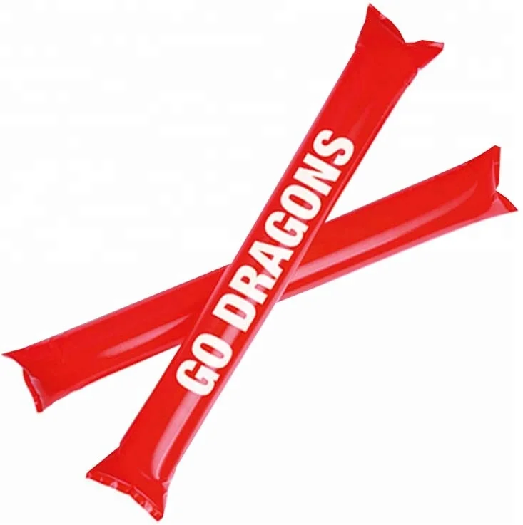 
Cheap custom design promotional cheering stick inflatable bang bang stick 