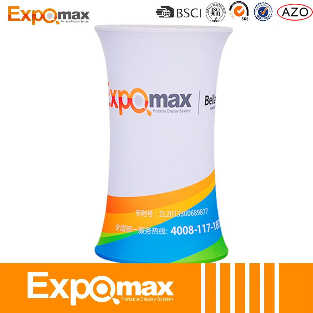 wholesale Trade Show Custom Aluminum Foldable Pop up Portable Advertising Promotion Counter Display