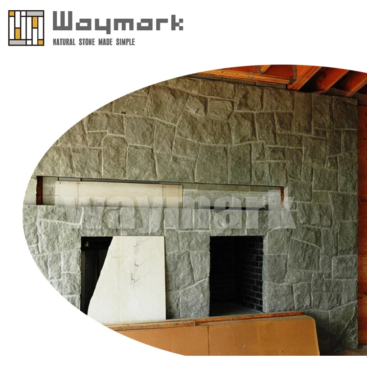 
Natural Stone Color 101 Jerusalem Gray Limestone rock wall 