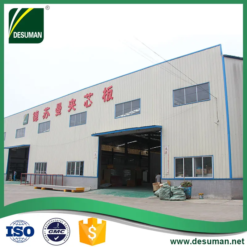 DESUMAN t-bars plans steel building 20ft bungalow frame log prefabricated house