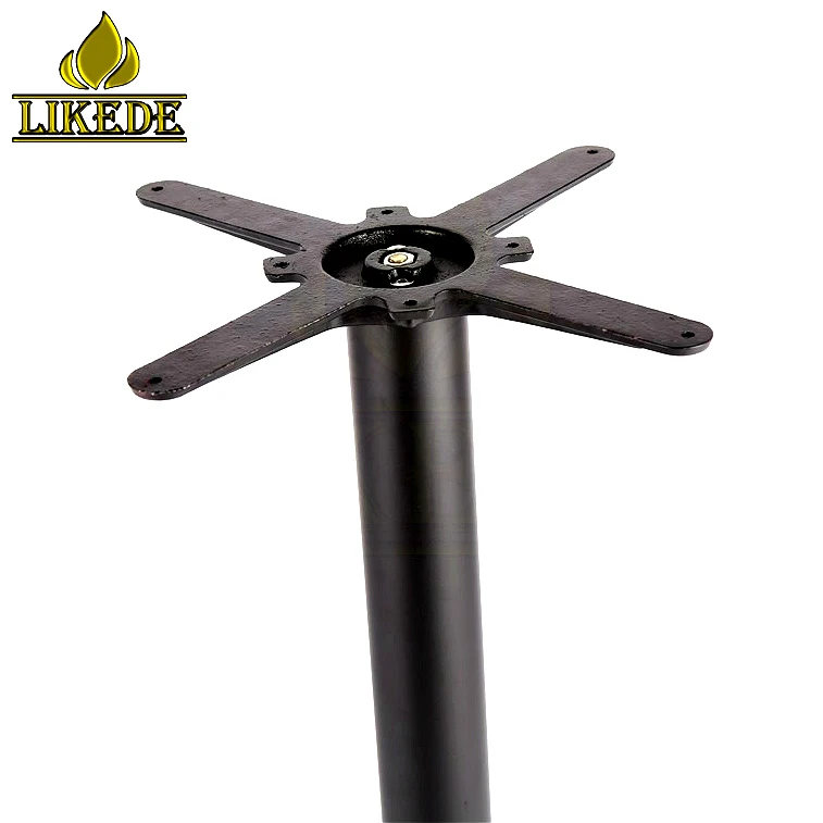 Low price high quality cast iron cross table base metal decorative metal table legs dining table cross leg