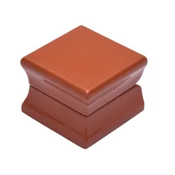 high end factory manufacture jewelry storage case high glossy classic piano lacquer popular wood single wedding jewelry ring box